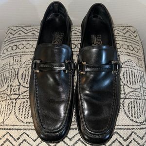Ferregamo Mens driver slip on